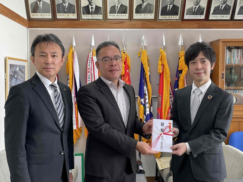 吉岡教室贈呈式